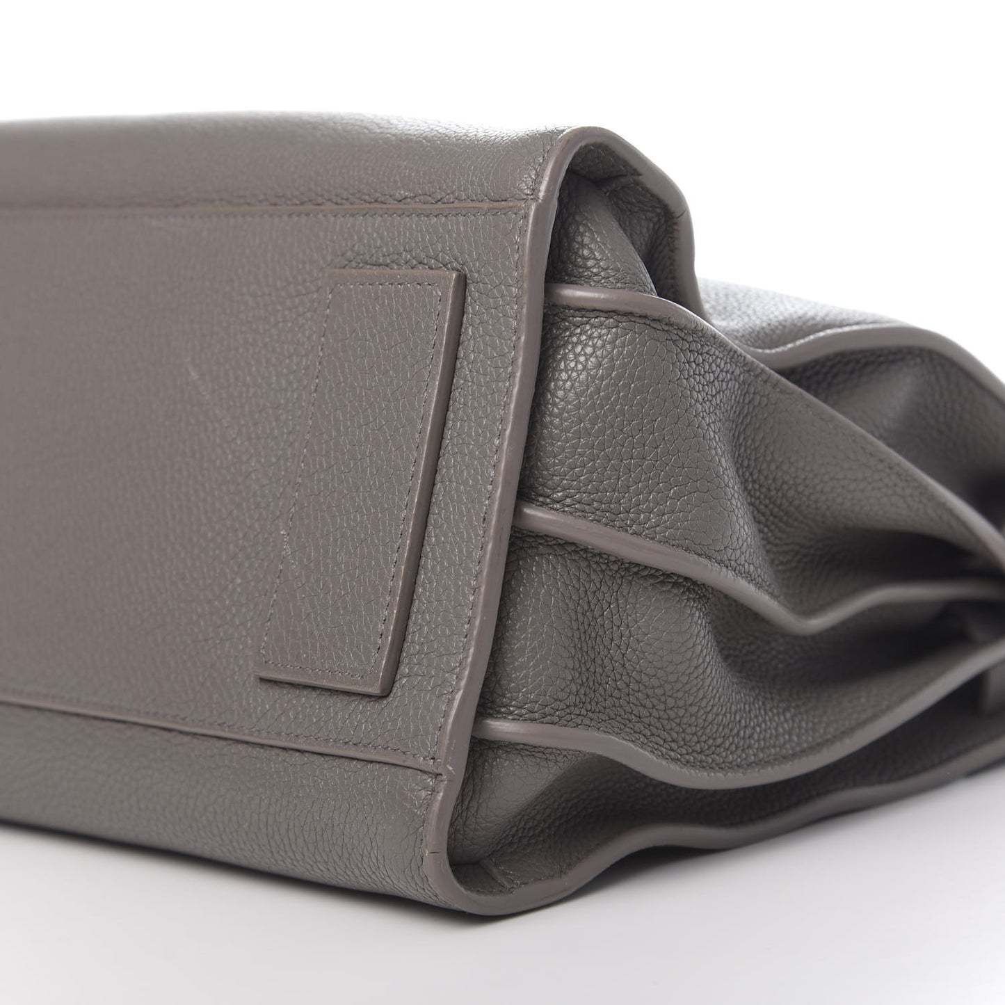 Grained Calfskin Small Supple Sac De Jour Earth