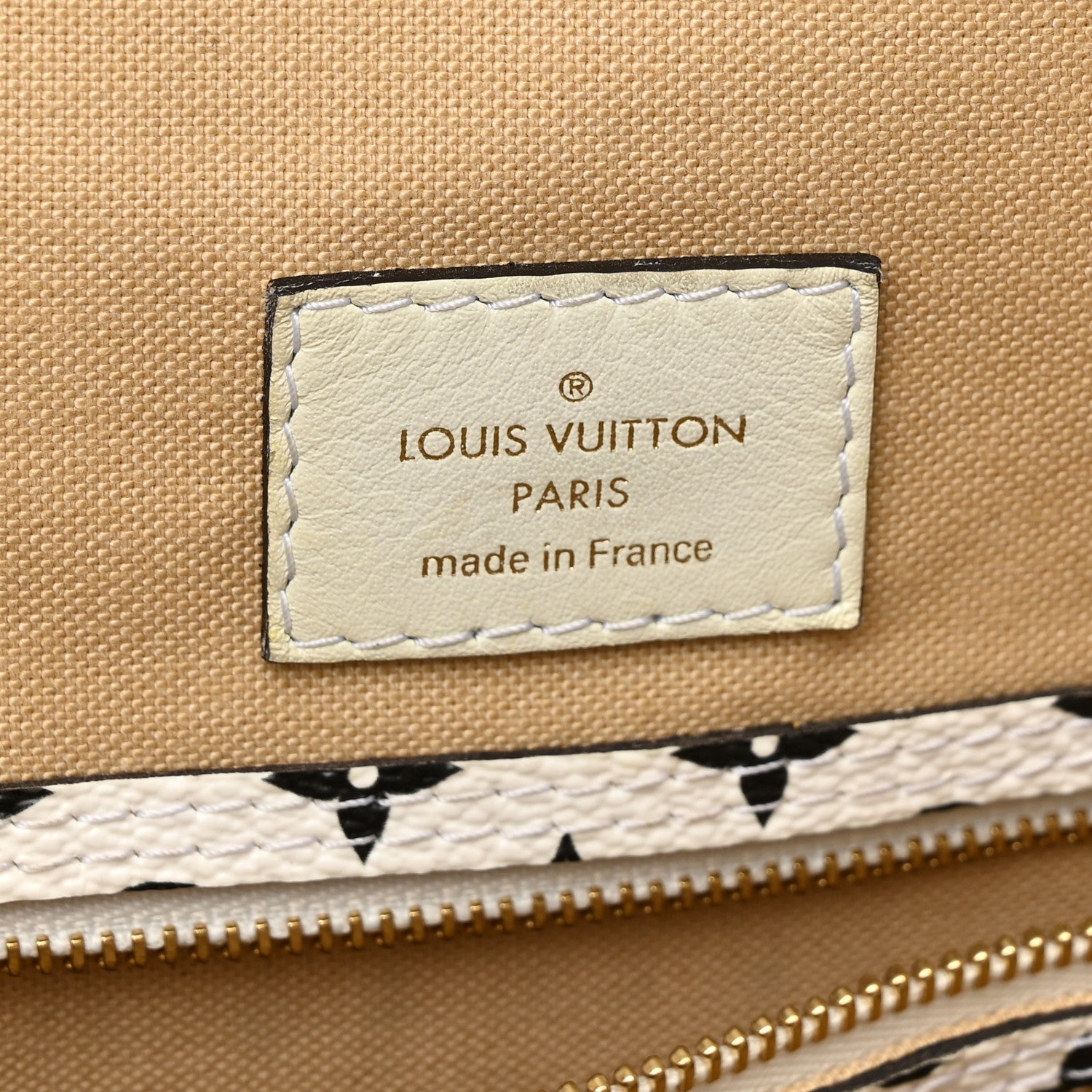 Louis Vuitton Monogram Giant Neverfull MM Kaki 6 of 10