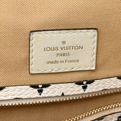 Louis Vuitton Monogram Giant Neverfull MM Kaki 6 of 10
