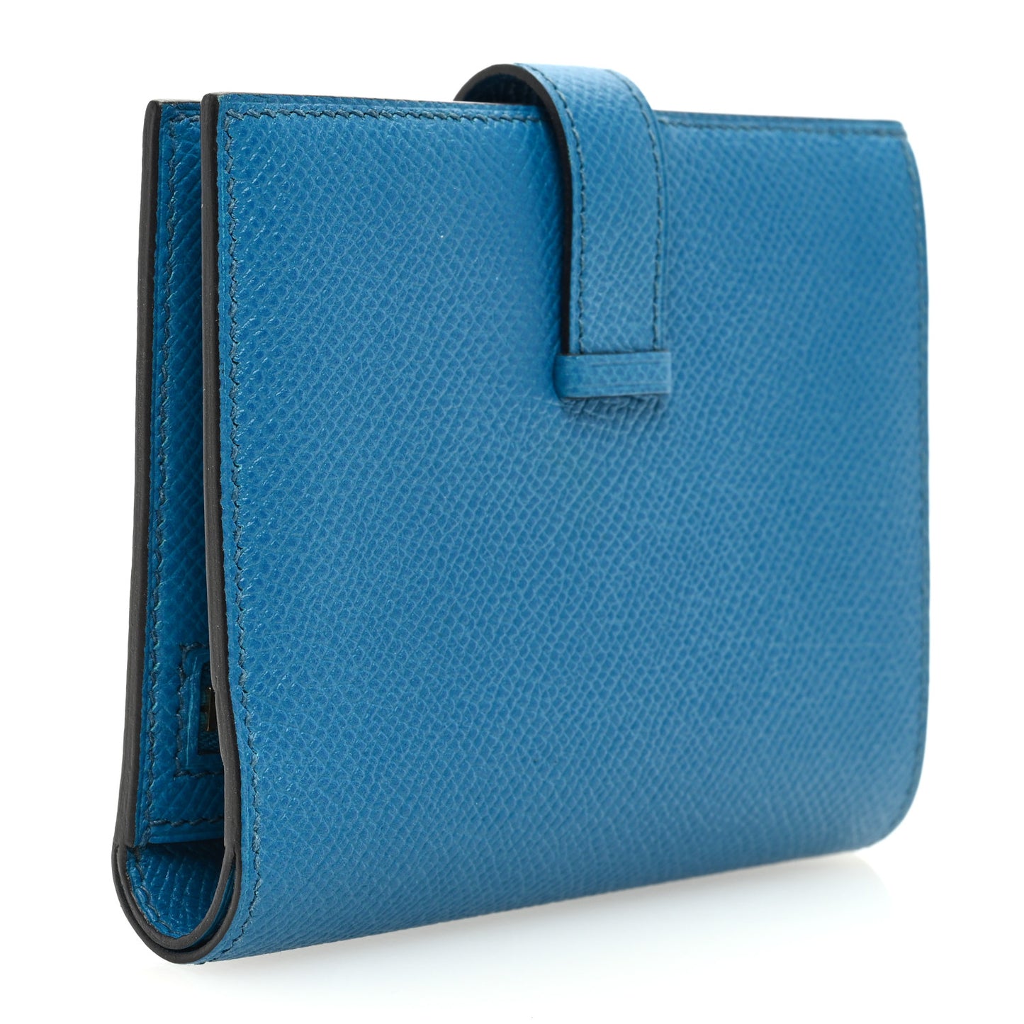 Epsom Bearn Compact Wallet Bleu Paon