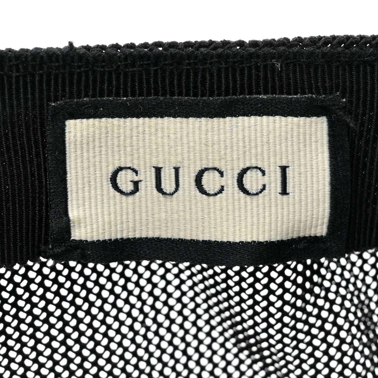 Gucci Nylon Monogram Baseball Hat L Black 8 of 9