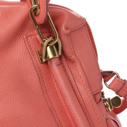 Chloe Calfskin Large Paraty Coral 15 of 16