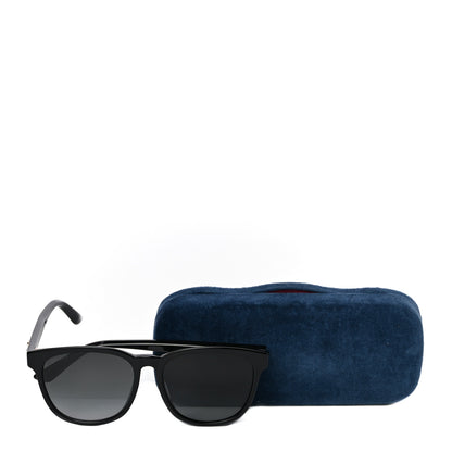 Gucci Round Frame Star Sunglasses GG0232SK Black 7 of 7