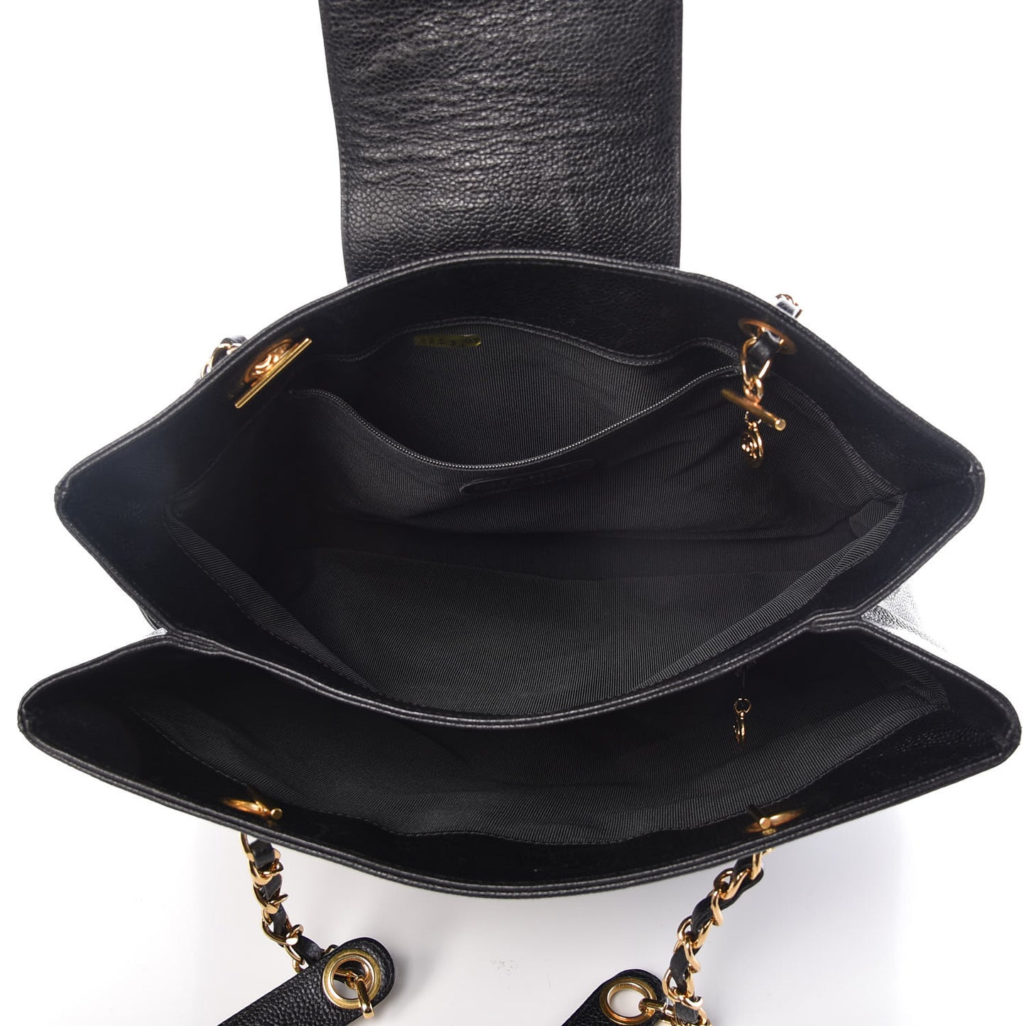 Caviar Shoulder Bag Black