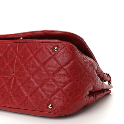 Chanel Caviar Timeless CC Accordion Flap Red 6 of 10