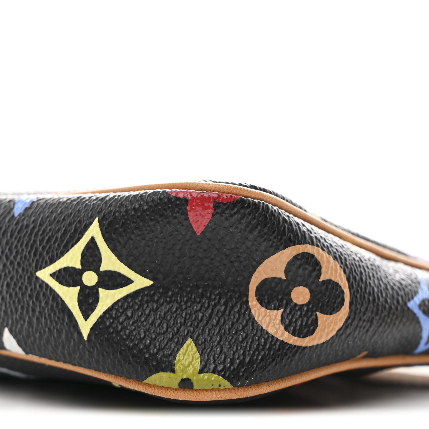 Louis Vuitton Monogram Multicolor Pochette Accessories Black 10 of 10