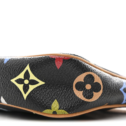 Louis Vuitton Monogram Multicolor Pochette Accessories Black 10 of 10