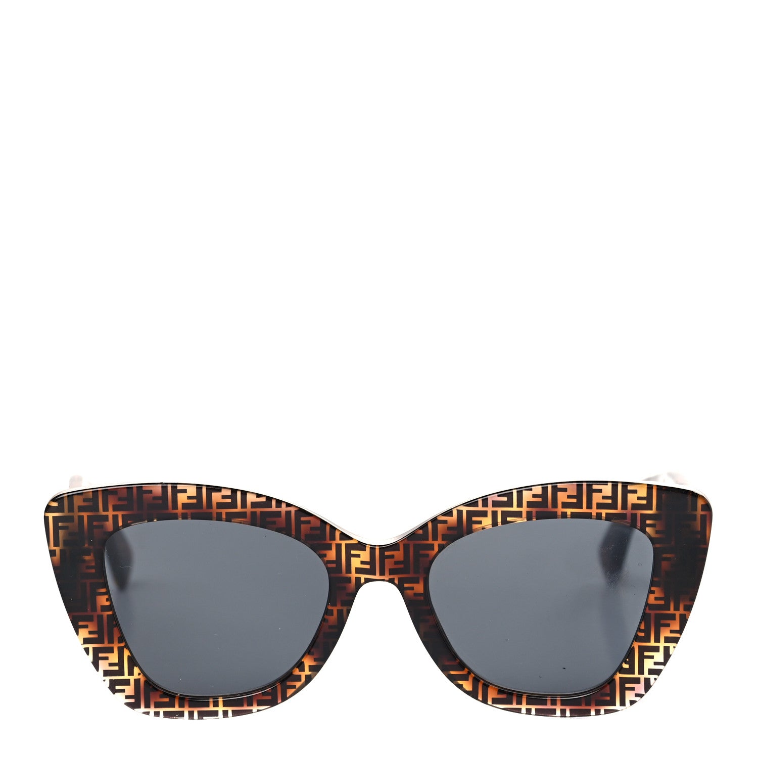 Fendi Acetate F is Fendi FF 51mm Cat Eye Sunglasses 0327/S Tortoise Camouflage 2 of 6