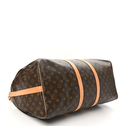 Louis Vuitton Monogram Keepall Bandouliere 55 3 of 11