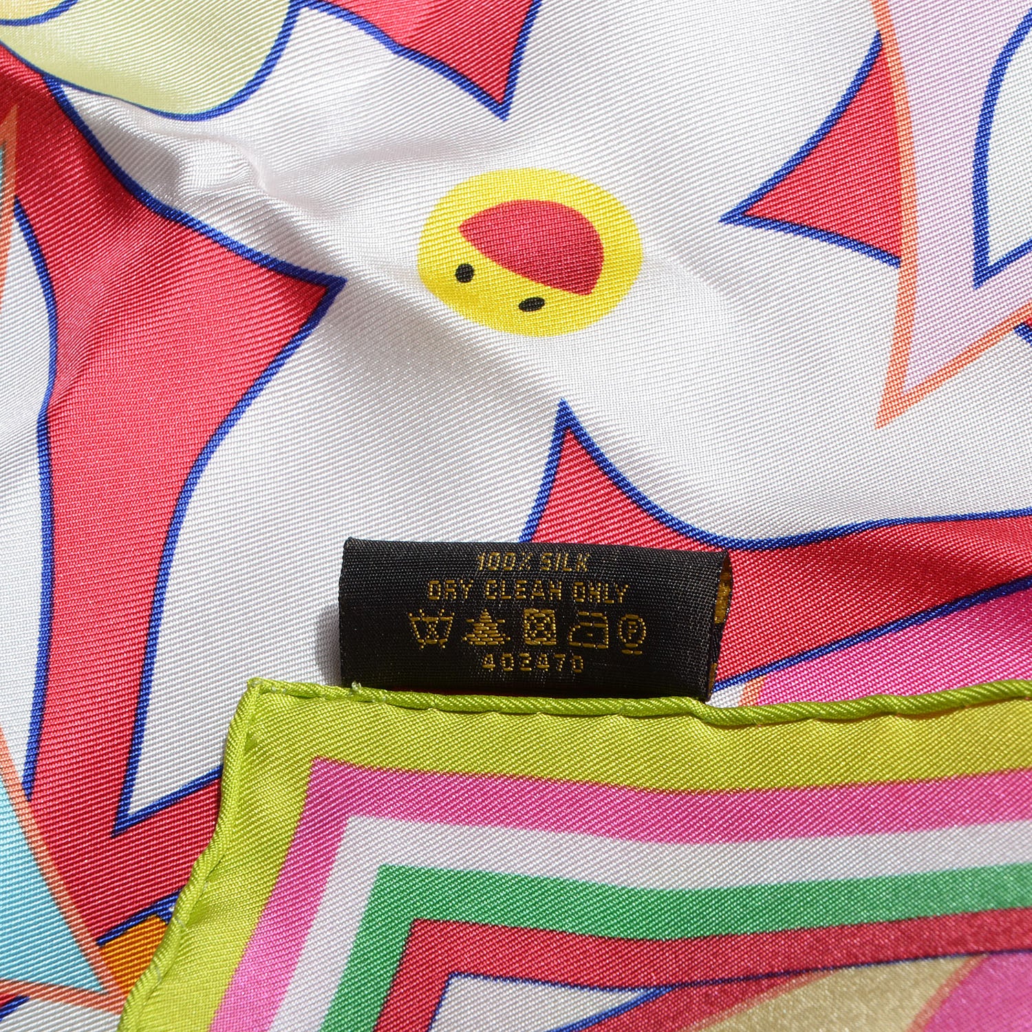 Louis Vuitton Silk Cosmic Blossom Scarf 6 of 6