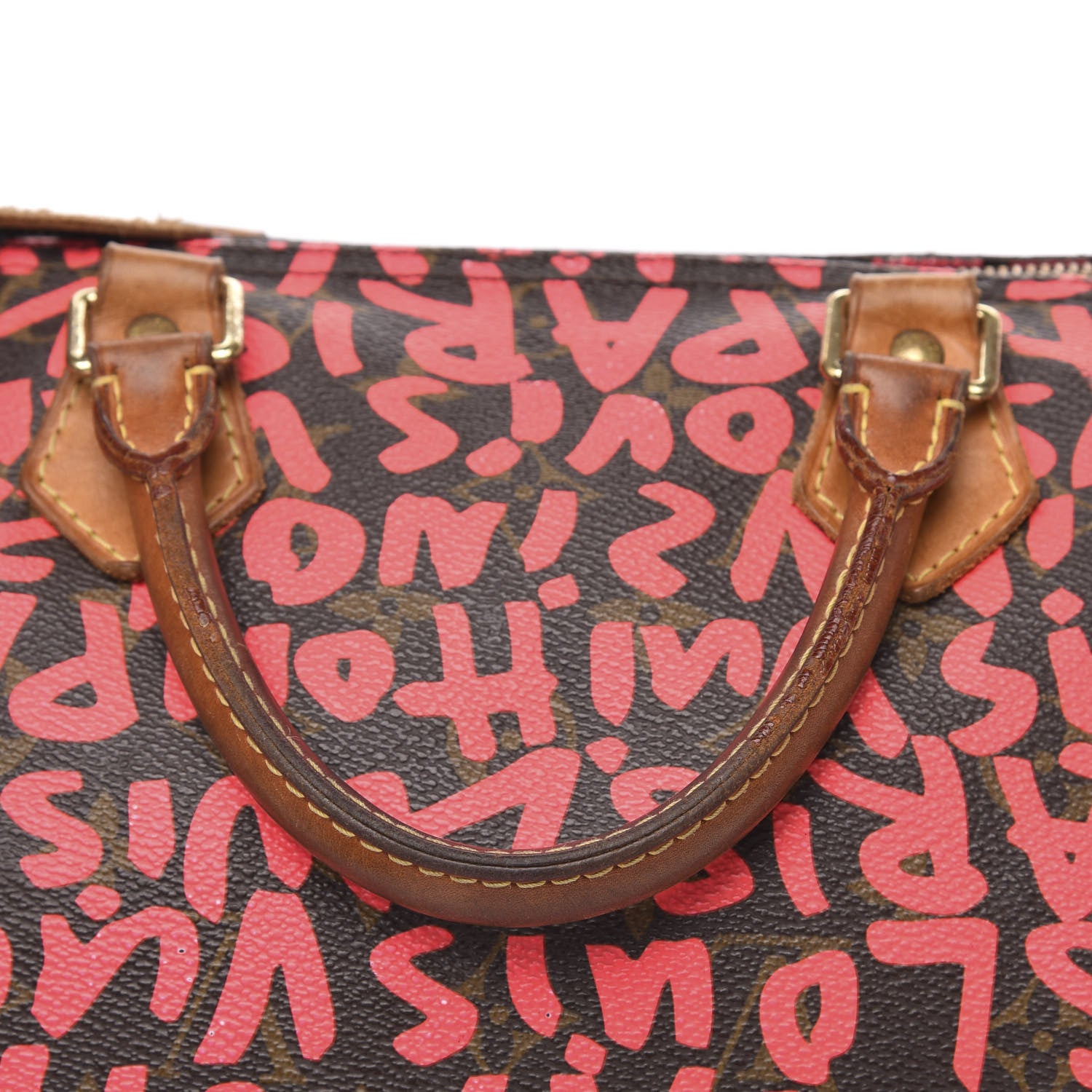 Louis Vuitton Monogram Graffiti Speedy 30 Fuchsia 12 of 21