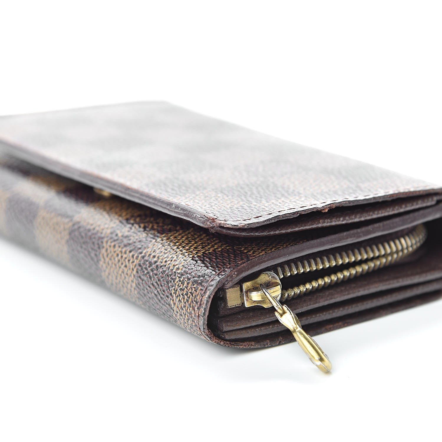 Louis Vuitton Damier Ebene Porte-Monnaie Billets Tresor Wallet 15 of 17