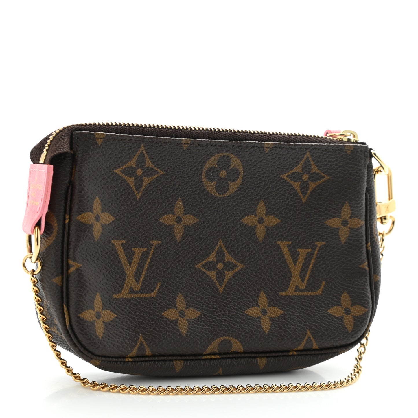 Monogram Illustre Mini Pochette Accessories Rose
