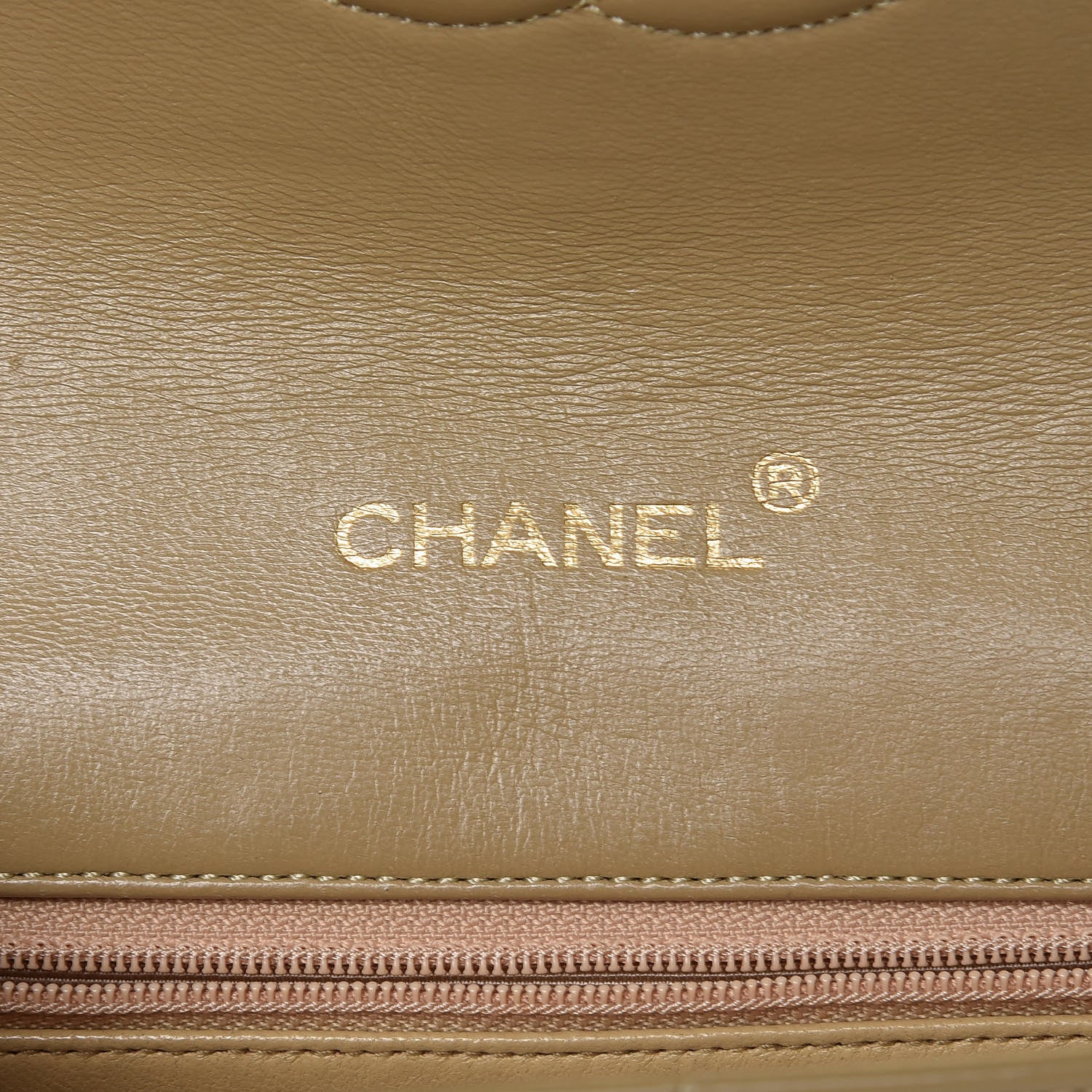 Chanel Lambskin Quilted Small Single Flap Beige 6 of 10