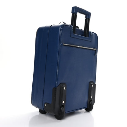 Prada Saffiano Travel Trolley Luggage Bluette 2 of 12