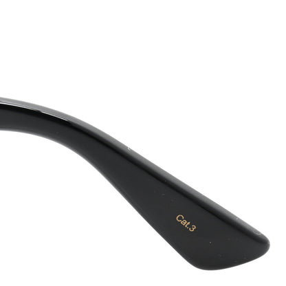 Gucci Round GG Sunglasses GG0028S Black 7 of 9