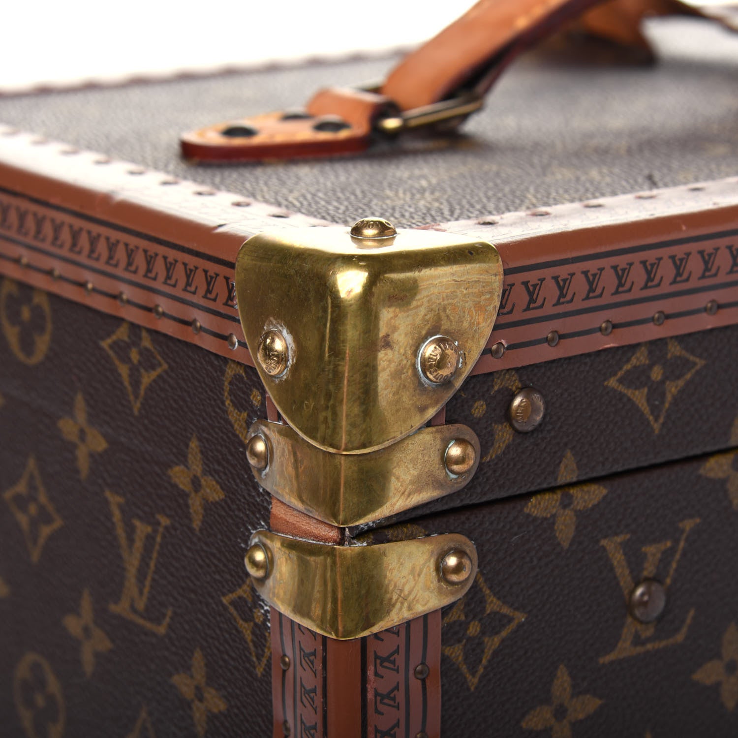 Louis Vuitton Monogram Boite Flacons Beauty Train Trunk Case 26 of 33
