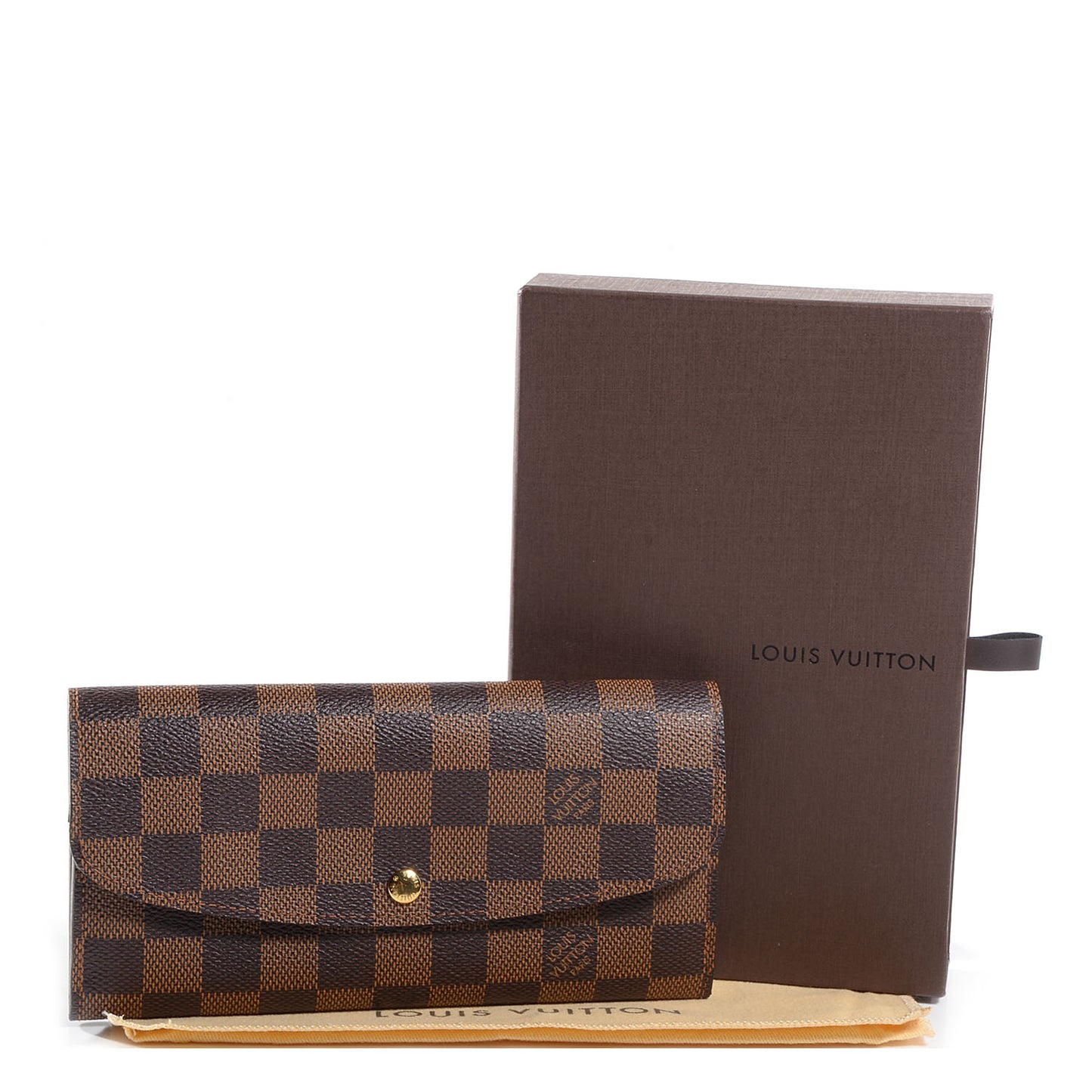 Damier Ebene Emilie Wallet