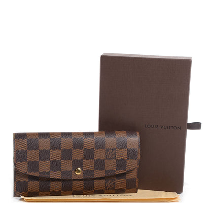 Louis Vuitton Damier Ebene Emilie Wallet 8 of 8