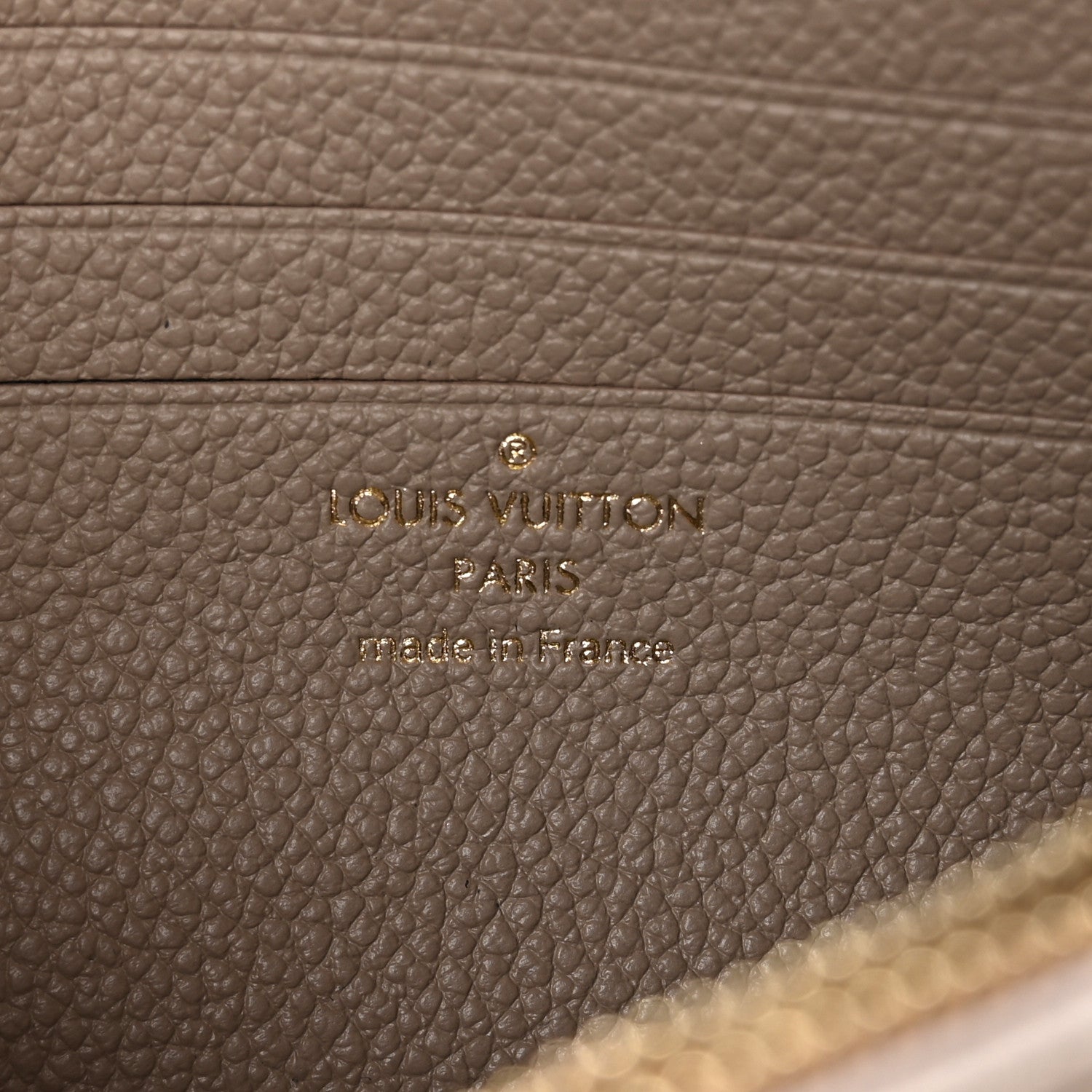 Louis Vuitton Empreinte Monogram Giant Ivy Wallet On Chain Tourterelle Creme 6 of 9