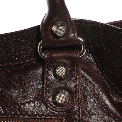 Balenciaga Agneau Giant 12 Silver Hardware Velo Cigar Fonce 9 of 14