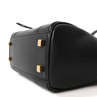 Celine Grained Calfskin Little New Luggage Black 10 of 10