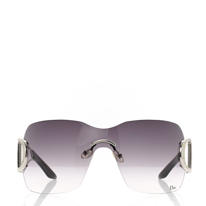 Christian Dior Crystal Diorly 1 Sunglasses Black 2 of 7