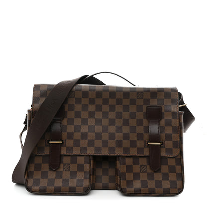 Louis Vuitton Damier Ebene Broadway Messenger Bag 2 of 19