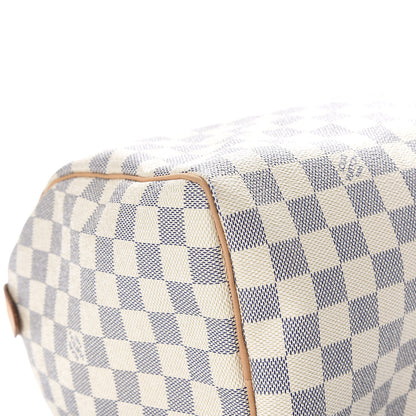 Louis Vuitton Damier Azur Speedy 30 8 of 12