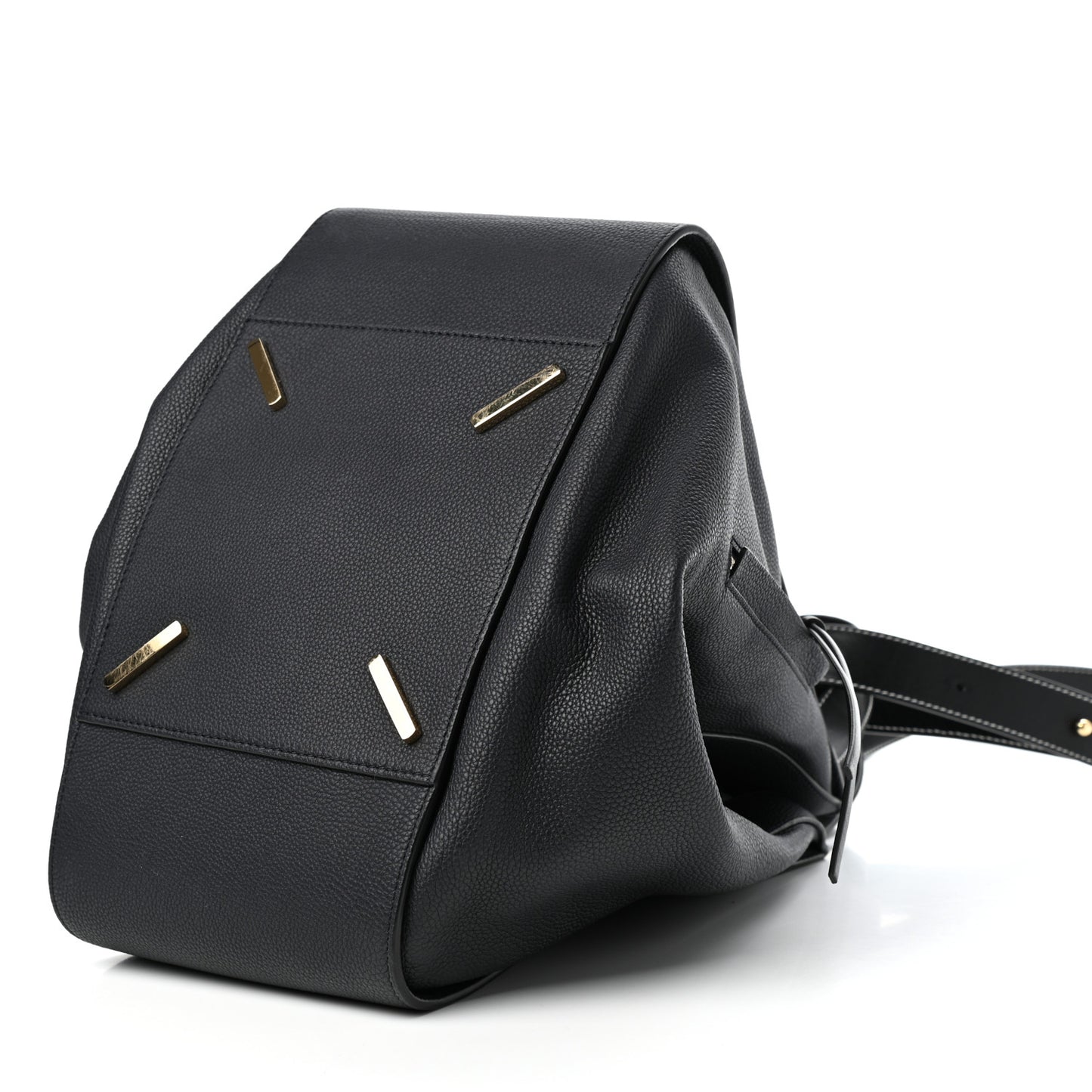Calfskin Medium Hammock Shoulder Bag Midnight Blue Black
