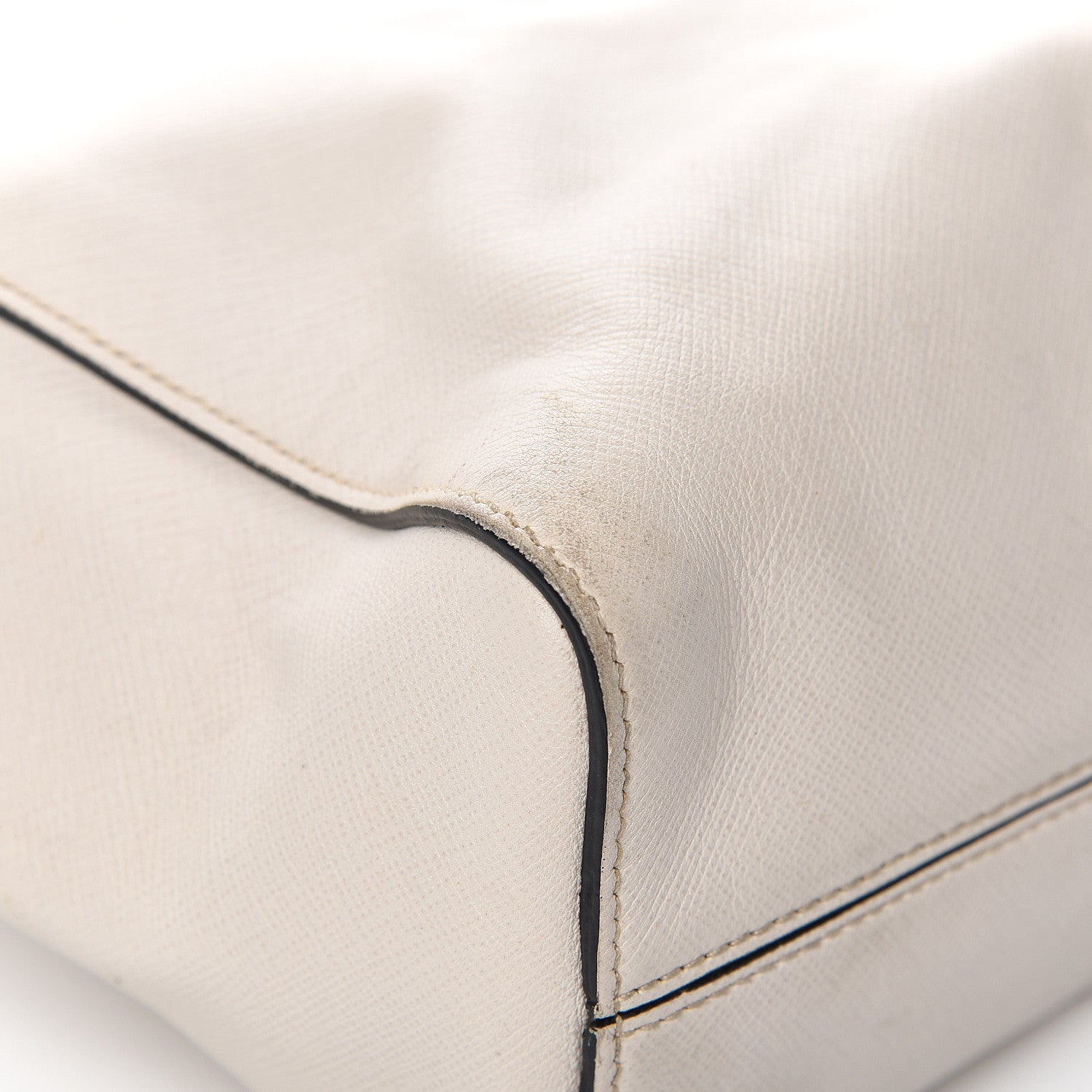 Prada Saffiano Soft Tote Talco 8 of 16