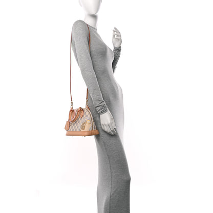 Louis Vuitton Damier Azur Nautical Alma BB 2 of 10