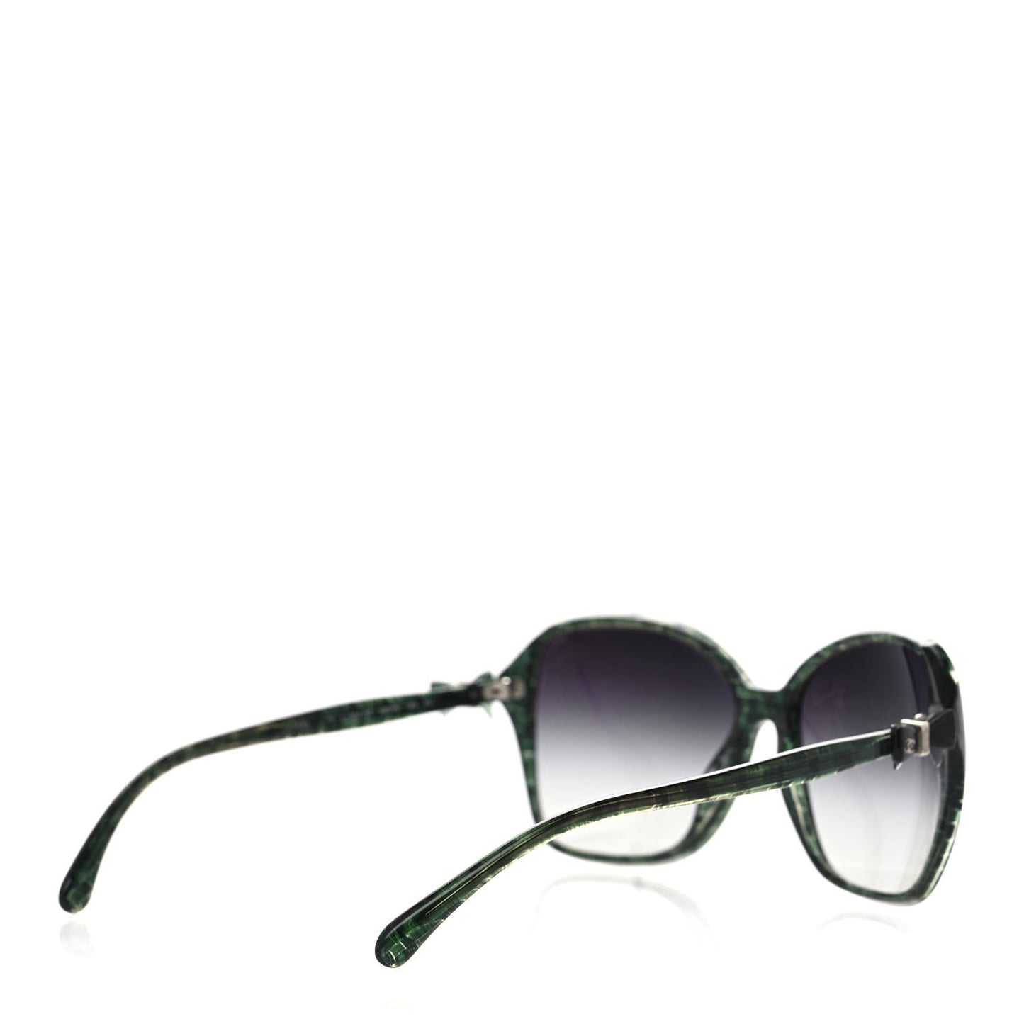 Acetate CC Bow Sunglasses 5205 Green
