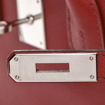 Hermes Epsom Birkin 30 Rouge Garance 9 of 38