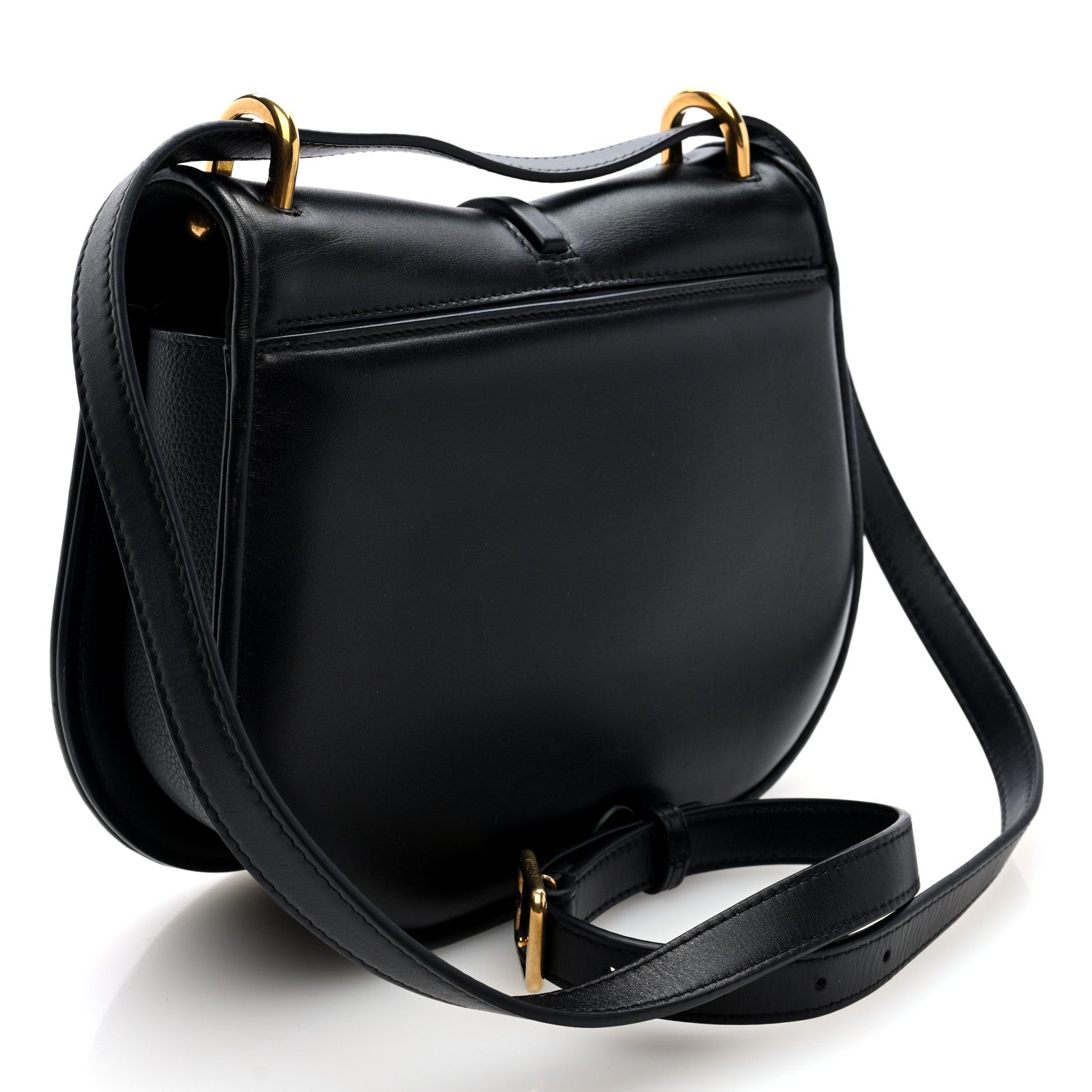 Fendi Vitello Brenta Cher Medium Fendi C'mon Black 3 of 9