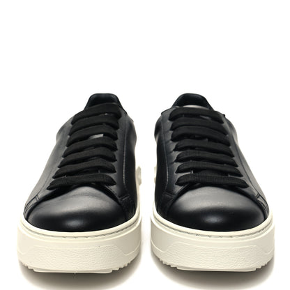 Louis Vuitton Calfskin Time Out Sneakers 40.5 Black 3 of 8