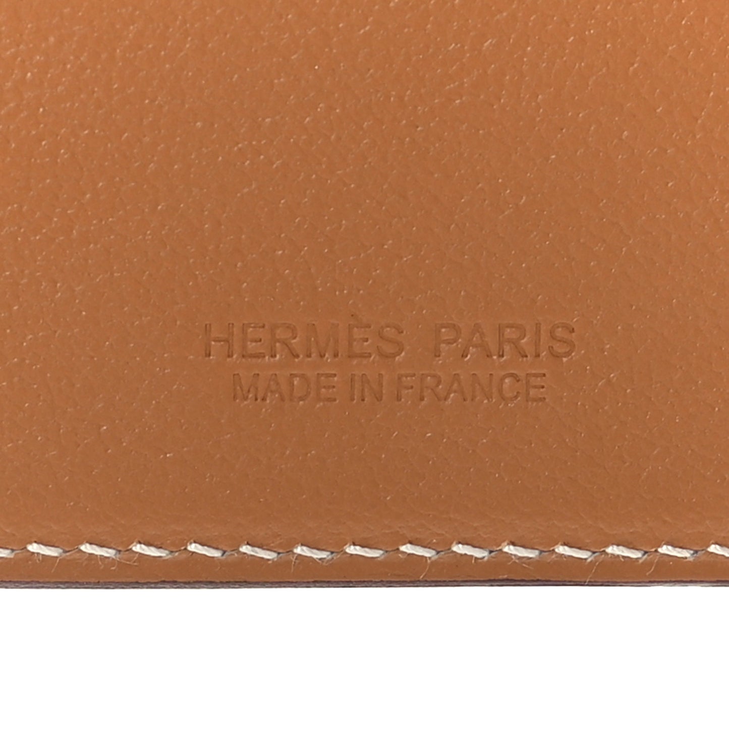 Swift Stitched Cheval MagSafe Card Holder Gold