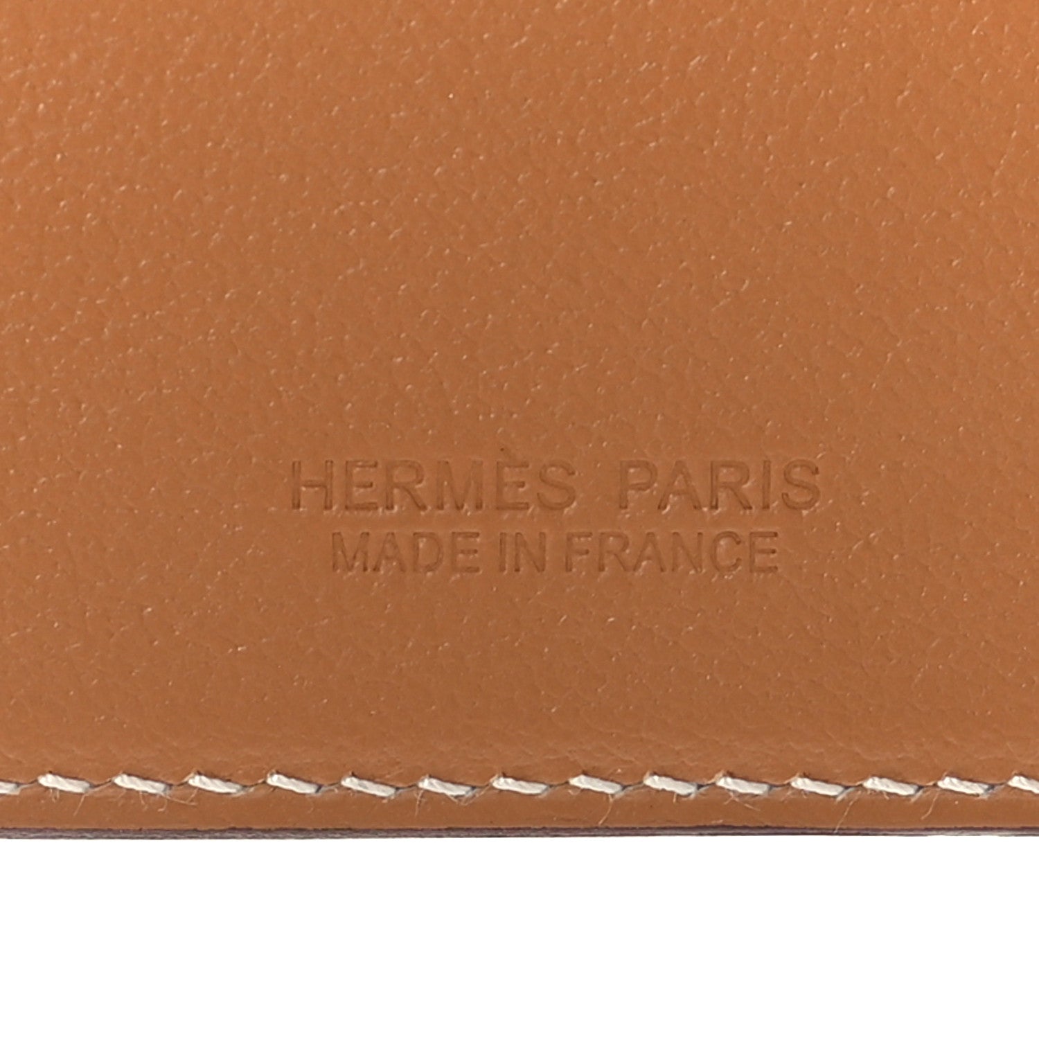 Hermes Swift Stitched Cheval MagSafe Card Holder Gold 5 of 7