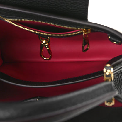 Louis Vuitton Taurillon Capucines BB Black 5 of 8