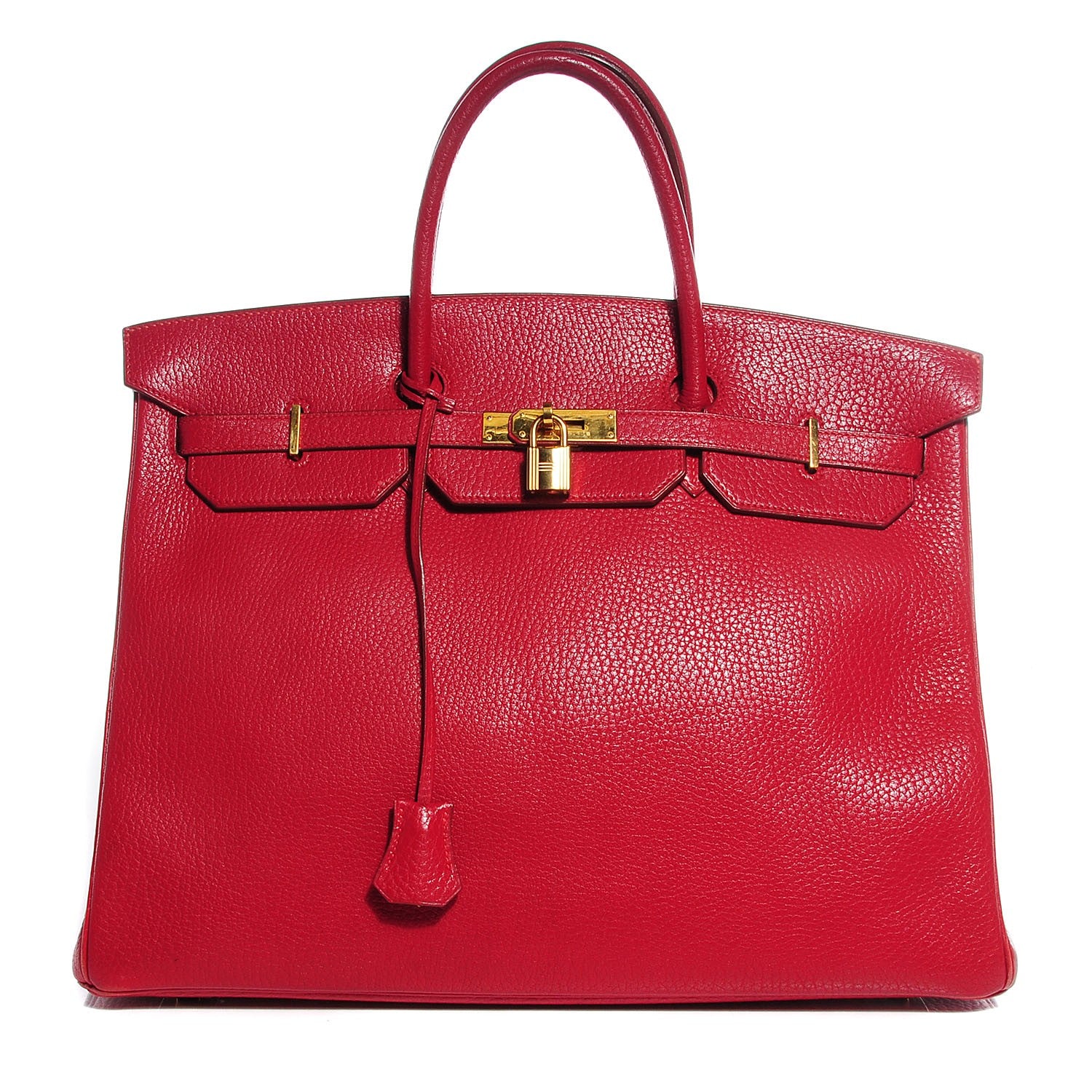 Hermes Ardennes Birkin 40 Rouge Vif 1 of 28