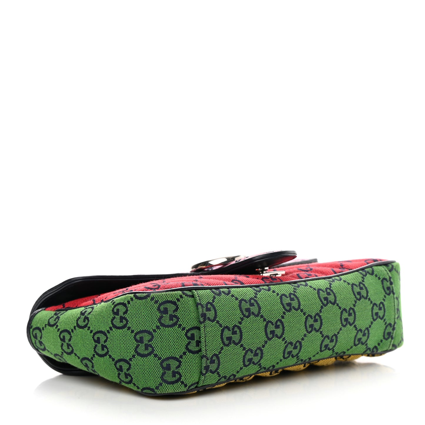 Monogram Multicolor Matelasse Diagonal Small GG Marmont Shoulder Bag Pink Blue Red Yellow Green