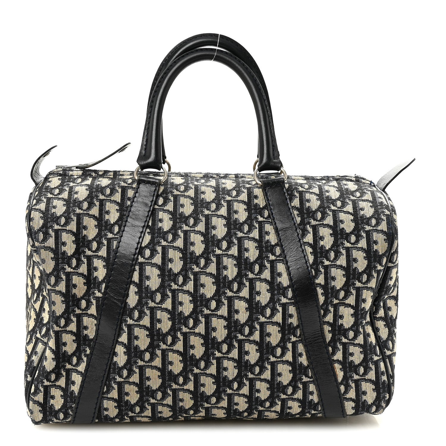 Christian Dior Monogram Boston Navy Blue 1 of 10