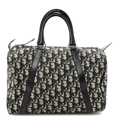 Christian Dior Monogram Boston Navy Blue 1 of 10