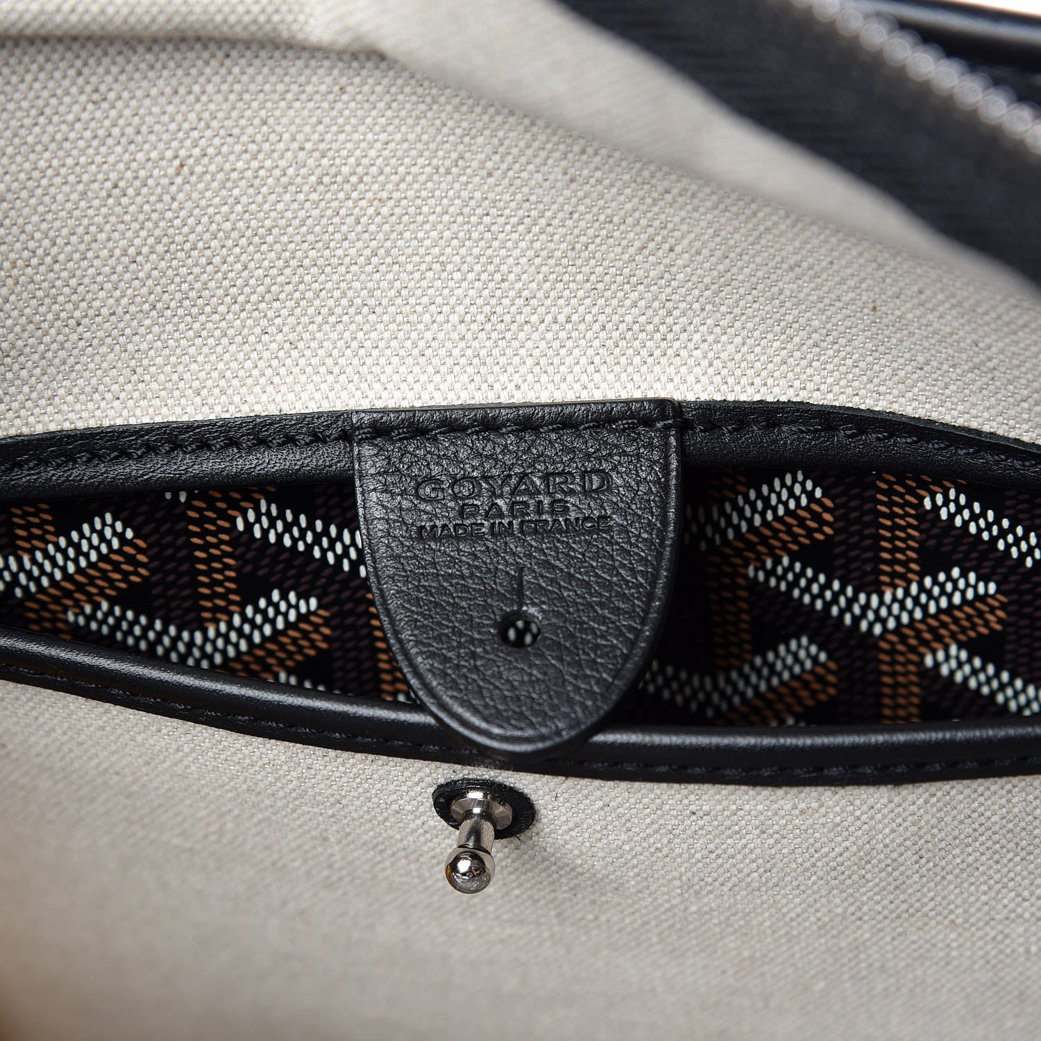 Goyard Goyardine Artois MM Black 8 of 15