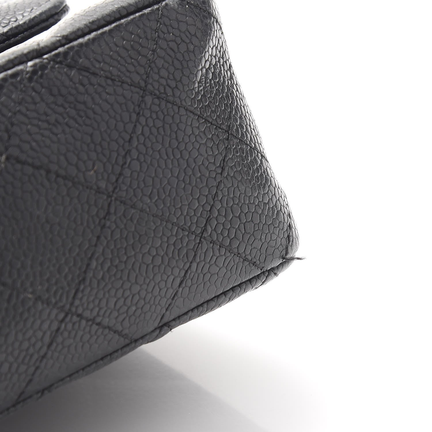 Chanel Caviar Quilted Medium Double Flap Black 10 of 26