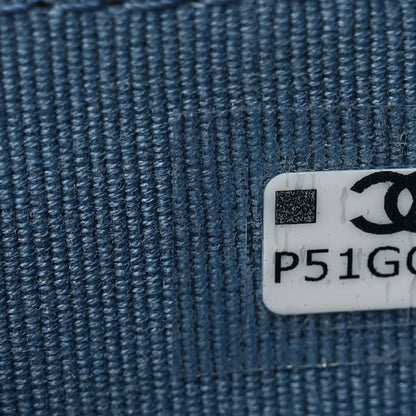 Chanel Denim Quilted Flap Mini Crossbody Blue 7 of 9