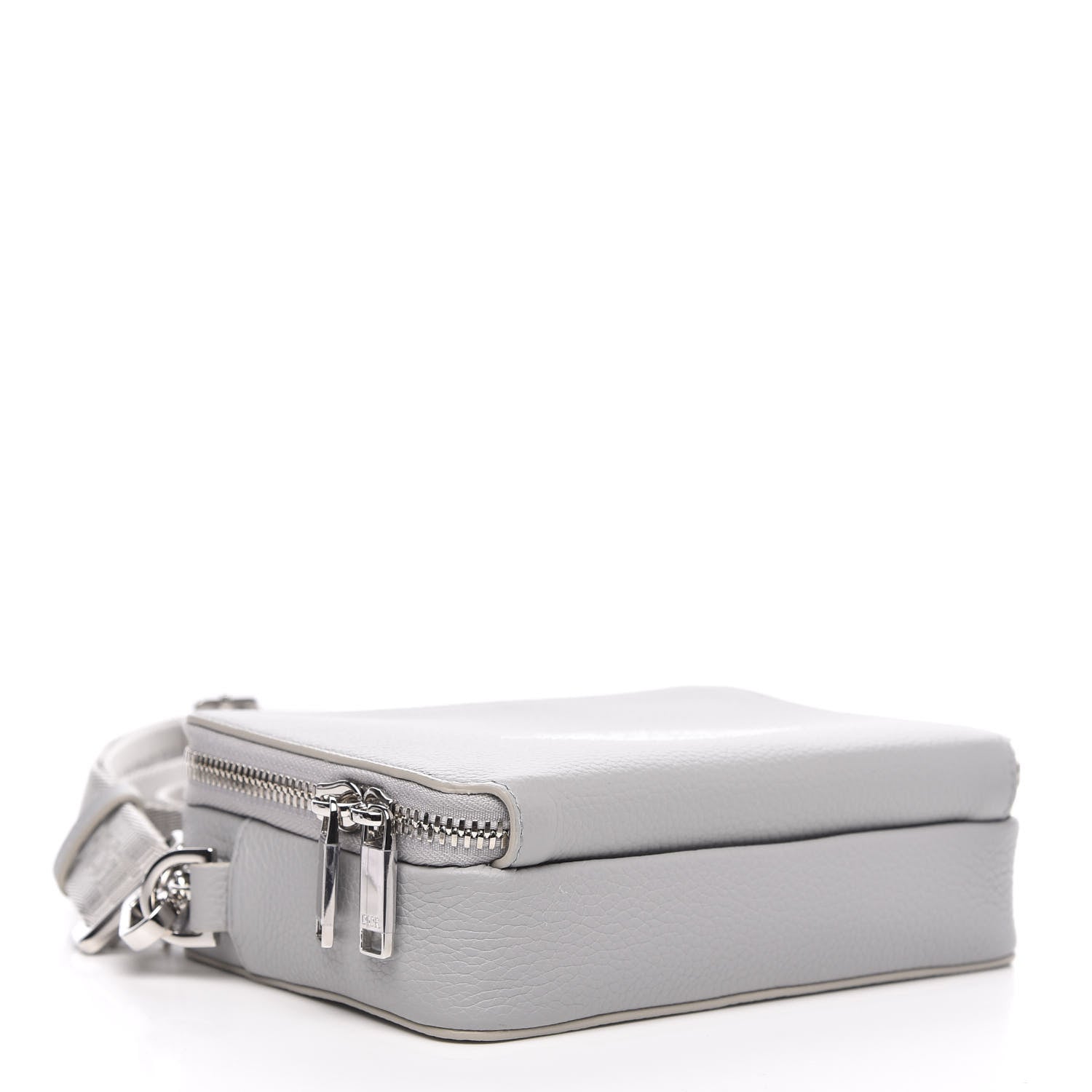 Christian Dior X AIR JORDAN Grained Calfskin Crossbody Grey 3 of 11