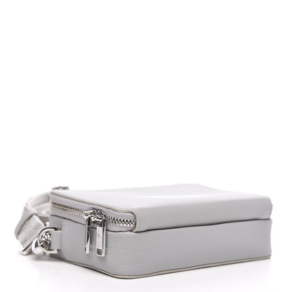 Christian Dior X AIR JORDAN Grained Calfskin Crossbody Grey 3 of 11
