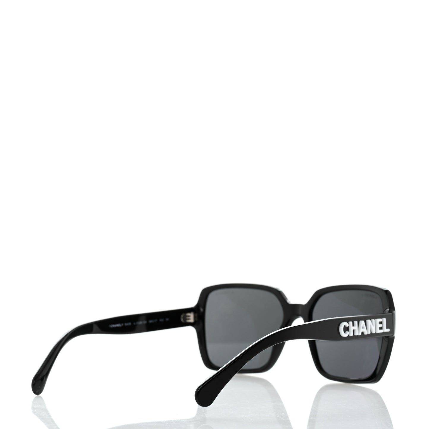 Acetate Square Sunglasses 5408 Black