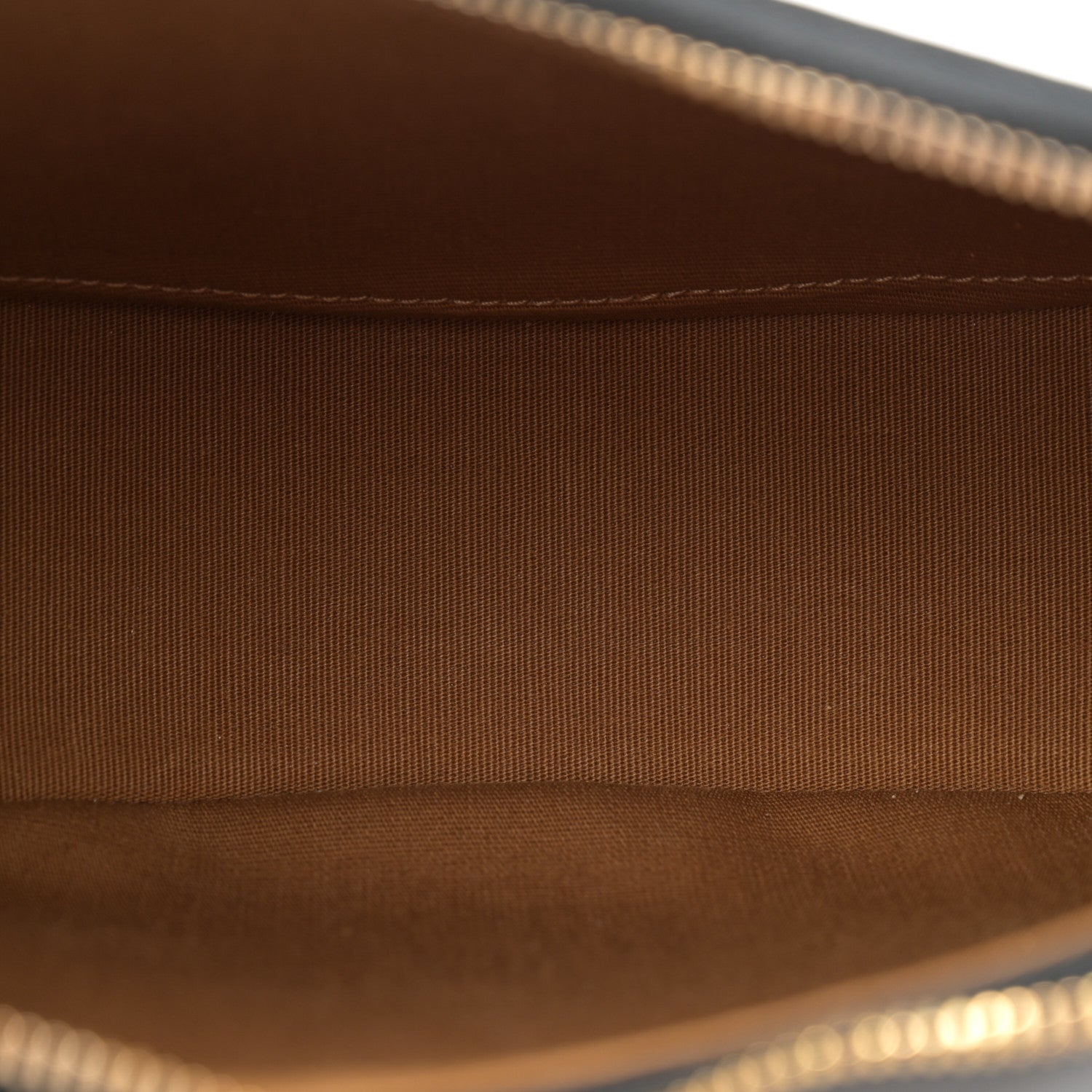 Celine Triomphe Canvas Calfskin Ava Shoulder Bag Tan 5 of 10